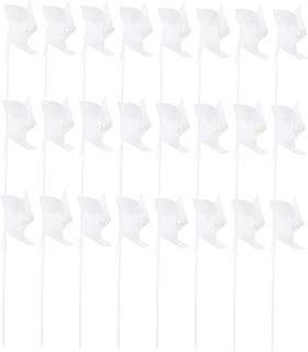 24pcs Graffiti Pinwheel Educational Toys Educational Baby Toys Reflective Pinwheels Do It Yourself Pinwheel Paper Wind DIY Paper Pinwheel Graffiti Windmills Blank Windmill Fan