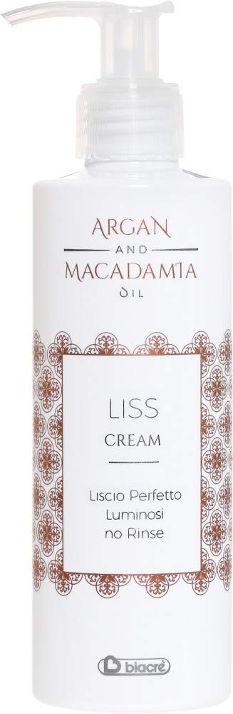 Biacre Argan and Macadamia Oil Liss Hair Cream, 0.26 kg, 8028498967430