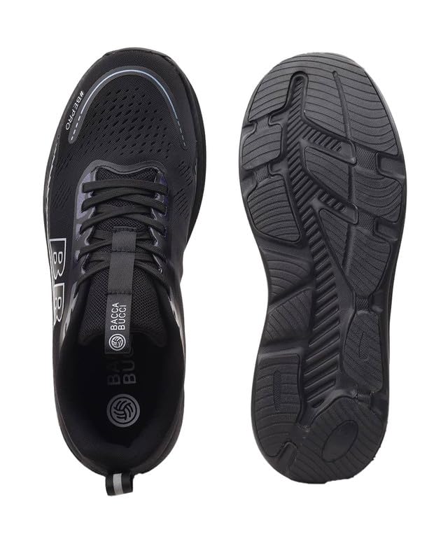 Image of Bacca Bucci AEROCORE Lightweight All-Day Athleisure Sneakers with Comfort Insocks | Men's Trainers for Gym, Walking & Outdoor Sports