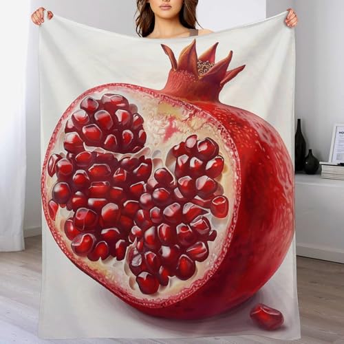 Couverture chaude pour canapé lit plaid grenade doux 127cm
