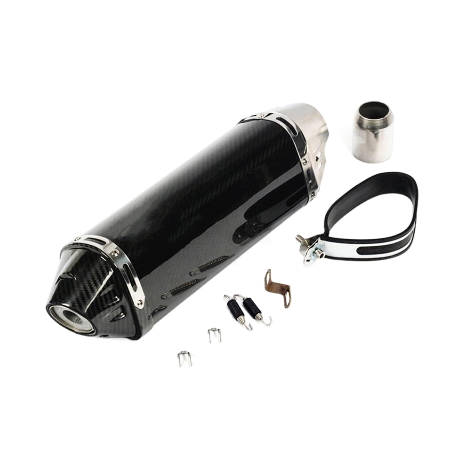 Scarico moto Silenziatore Moto 51mm Per PCX125 Per CBR 500R, Tubo di Scarico, DB Killer, Fuga