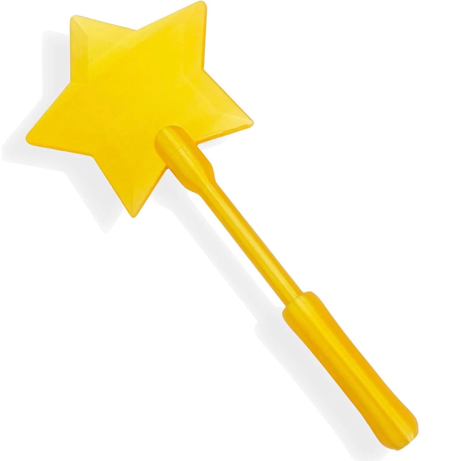 Magic Wand Credit Card Holder, Star NFC Contactless Payment Wand, Fairy Wand Card Holder Tap to Pay, Bank Card Wands for Kids Adults, Cosplay Gift Wand Card Holders (Yellow)