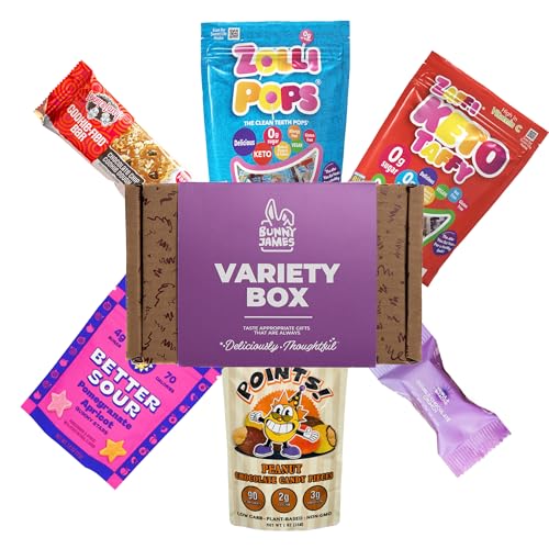 Healthy Vegan Candy Gift Box - Mix Of Sour and Sweet Vegan Candy ...