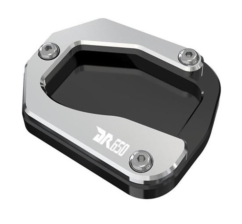 Extension béquille Suzuki DR650 1996-2025 support élargi argent