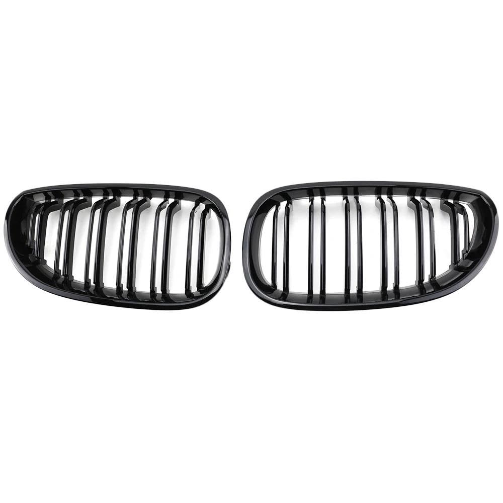 Calandre avant pour BMW E60 M5 grilles de course double lamelles ABS robuste