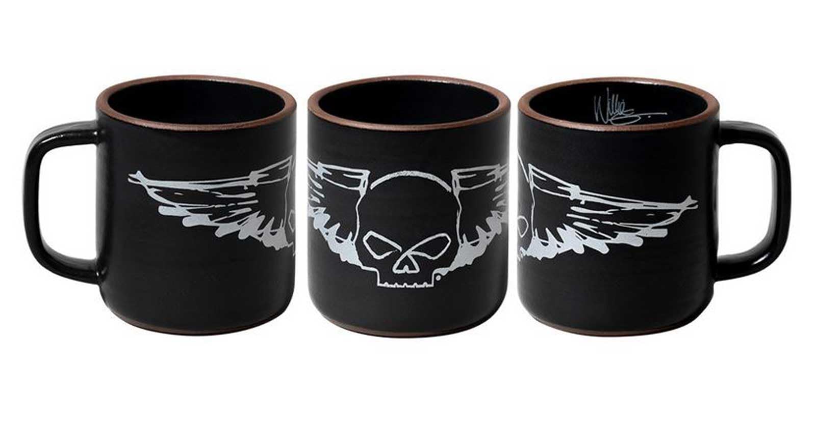 Amazon.com | Harley-Davidson Willie G Skull Silver Wings Handmade
