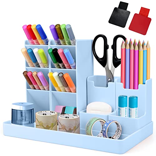 JTOOYS Stiftehalter Schreibtisch, 5 Stück Frei Kombinierbarer Schreibtisch...