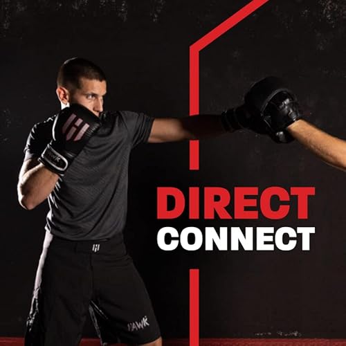 image for Hawk Sports Punching Mitts for Men, Women, and Kids, Leather Focus Mit