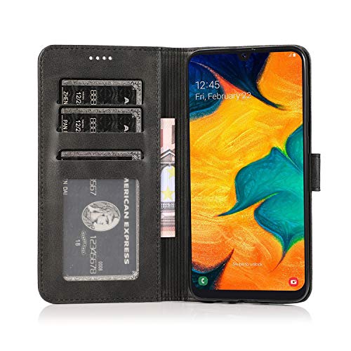 CTIUYA Schutzhülle für Samsung Galaxy A20E, Hülle Handyhülle Leder Klapphülle Handytasche Flip...