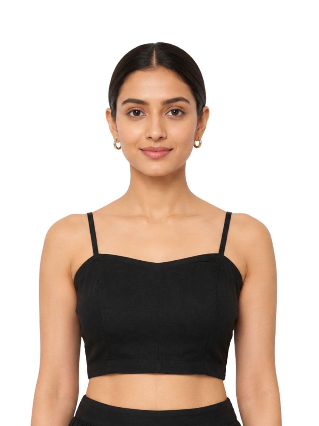 thevasa Women's Strappy Summer Blouse-picture-1