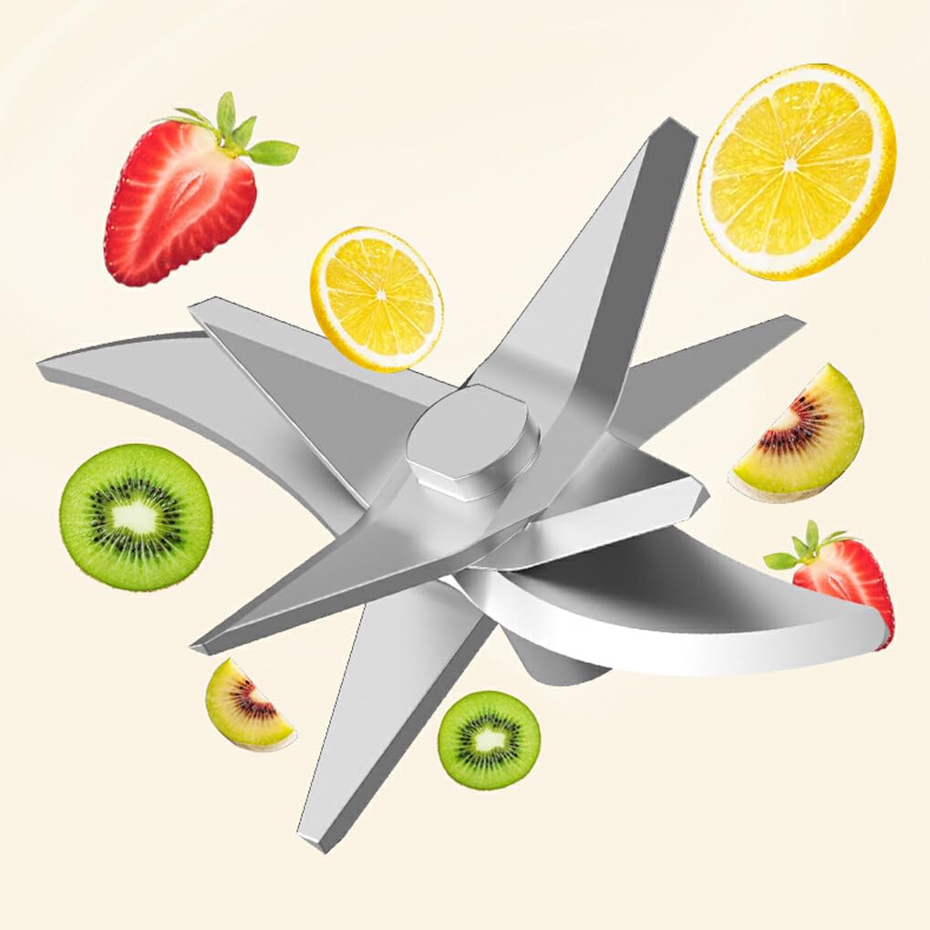 Frullatore portatile con ricarica USB per spremere comodamente ovunque Frullatore a tazza per frullati per frullati da cucina, bianco