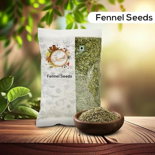 Image of Chounk Premium Whole Sauff Fennel Seeds | Organic Big Fennel Seeds | Moti Saunf with No Preservatives & No Additives | Fresh and Natural Badishep Sompu Variyali | Mouri Saunf 100g