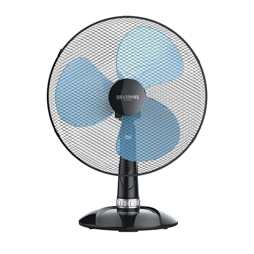 Brandson - Standventilator 40 cm Windmaschine - Tisch Ventilator mit...