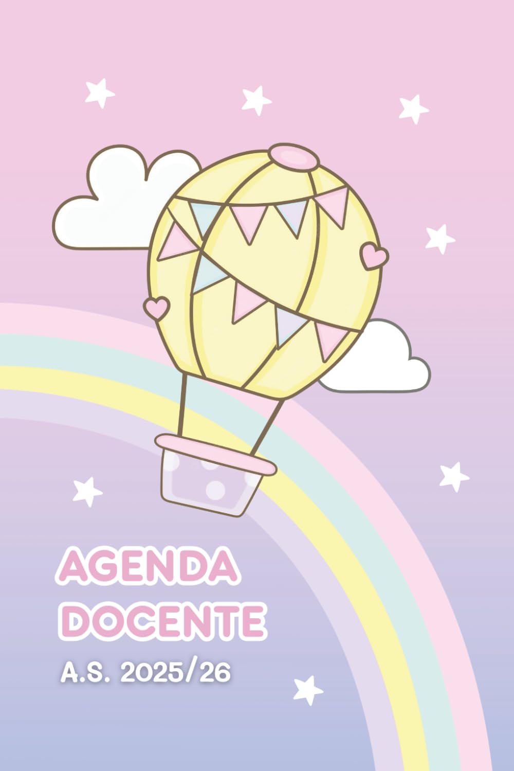 AGENDA DOCENTE SETTIMANALE A COLORI: Diario per insegnanti della Scuola Primaria Anno Scolastico 2025/2026