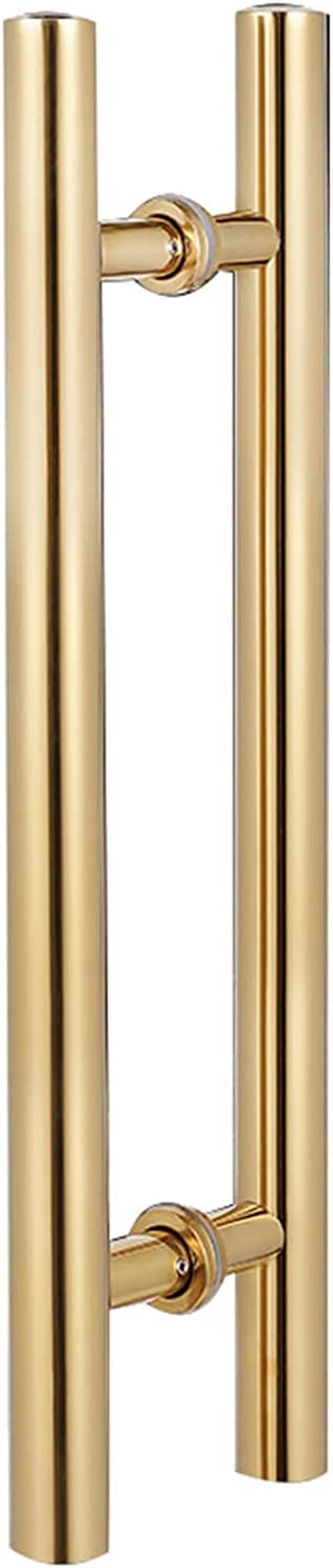 Poignée de porte en verre longue et double face pour porte de grange coulissante