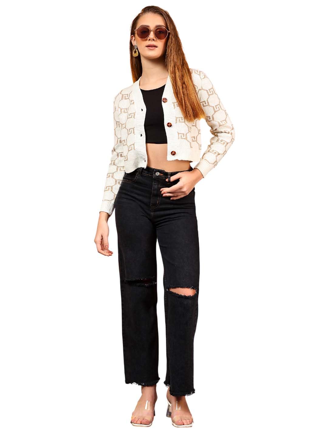 Women's Classic Fit Knitted Sweater for Winter Looks and Casual Fashion Statements-image-6