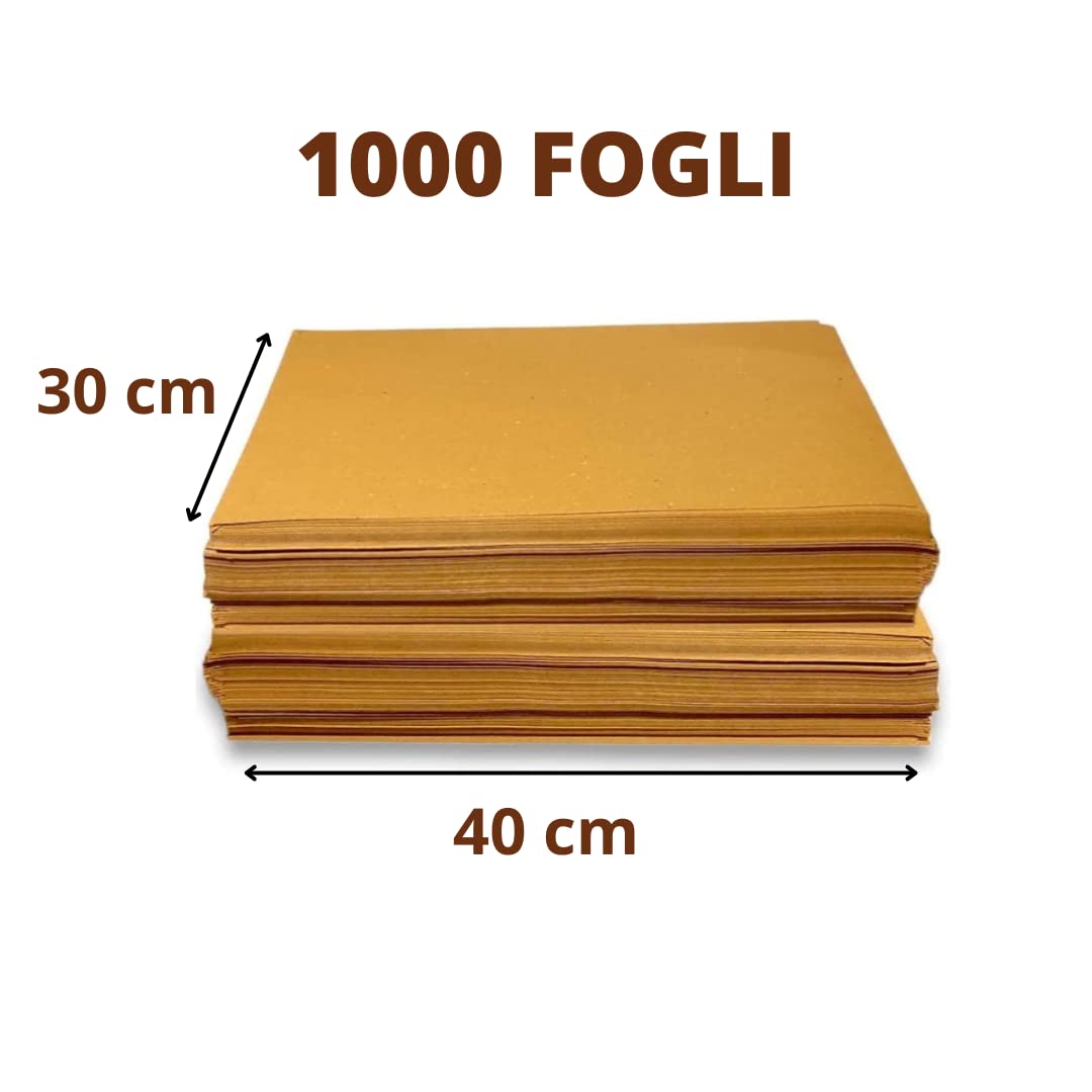 Tovagliette Di Carta Paglia 30x40 Cm - 500 Fogli Monouso Per Casa E Ristoranti