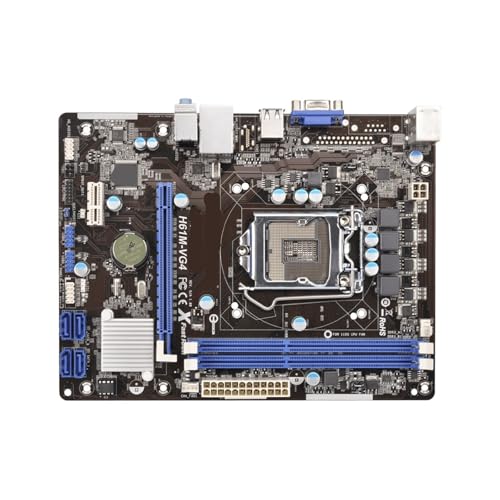 for H61 Motherboard LGA 1155 Support I7-3770K 2600S I5-3570K 3470 2500T I3-3250T 3240 CPU DDR3 RAM Core 2/3 Gen M.2 NVME for ASUS, Accessories