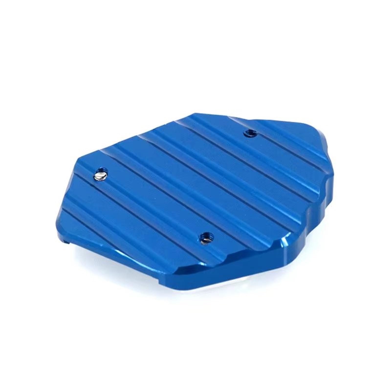 Kompatibel Mit Yamaha Für YZFR7 2021 2022 2023 Motorrad Kickstand Fuß Seitenständer Verlängerung Pad Stützplatte Vergrößern Seitenständer Platte(Blue)
