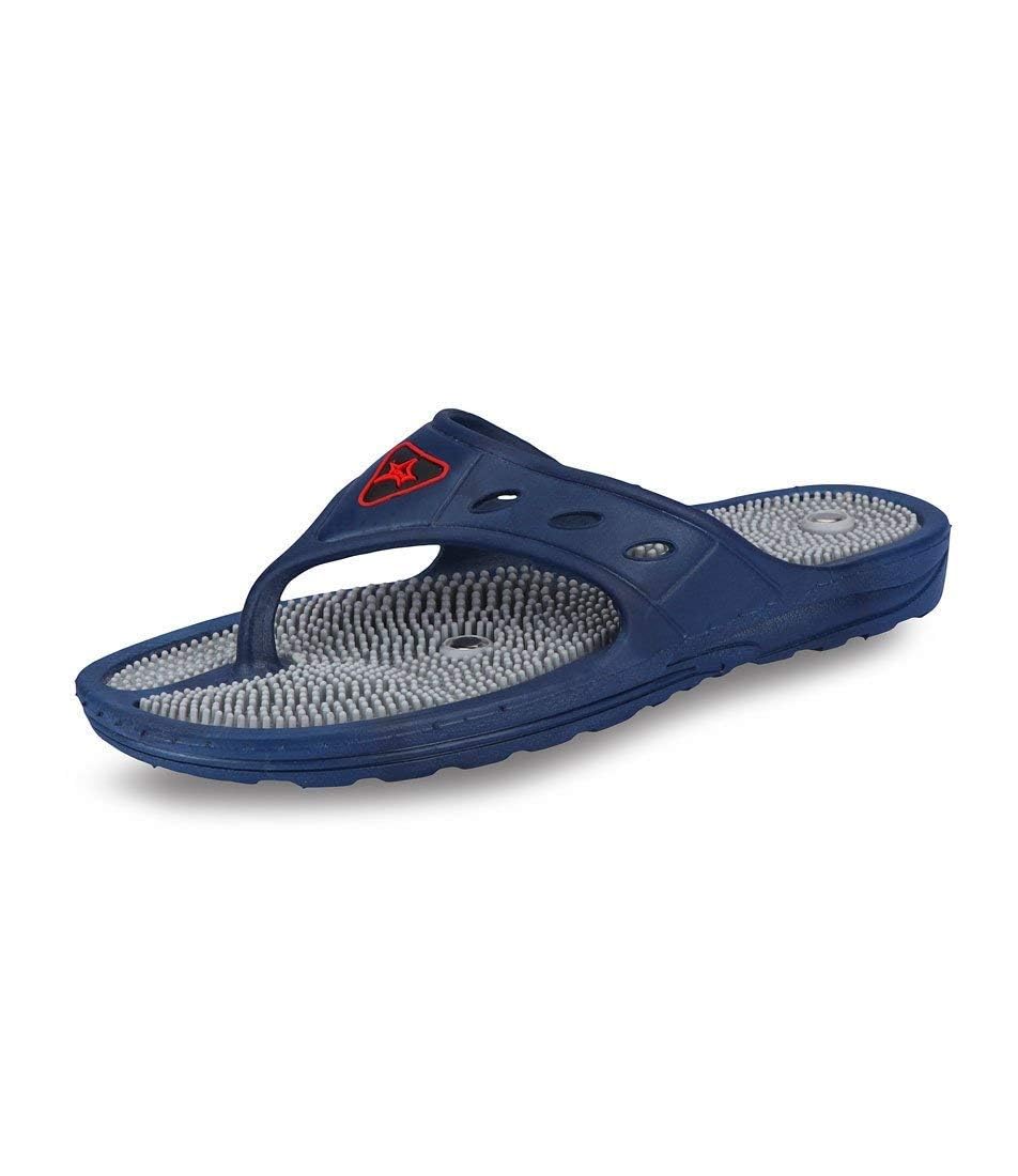 ANCS Acupressure slippers for foot massage with magnetic Unisex-Adult (5, Blue) (B0CDPTW6T8) Amazon Price History, Amazon Price Tracker