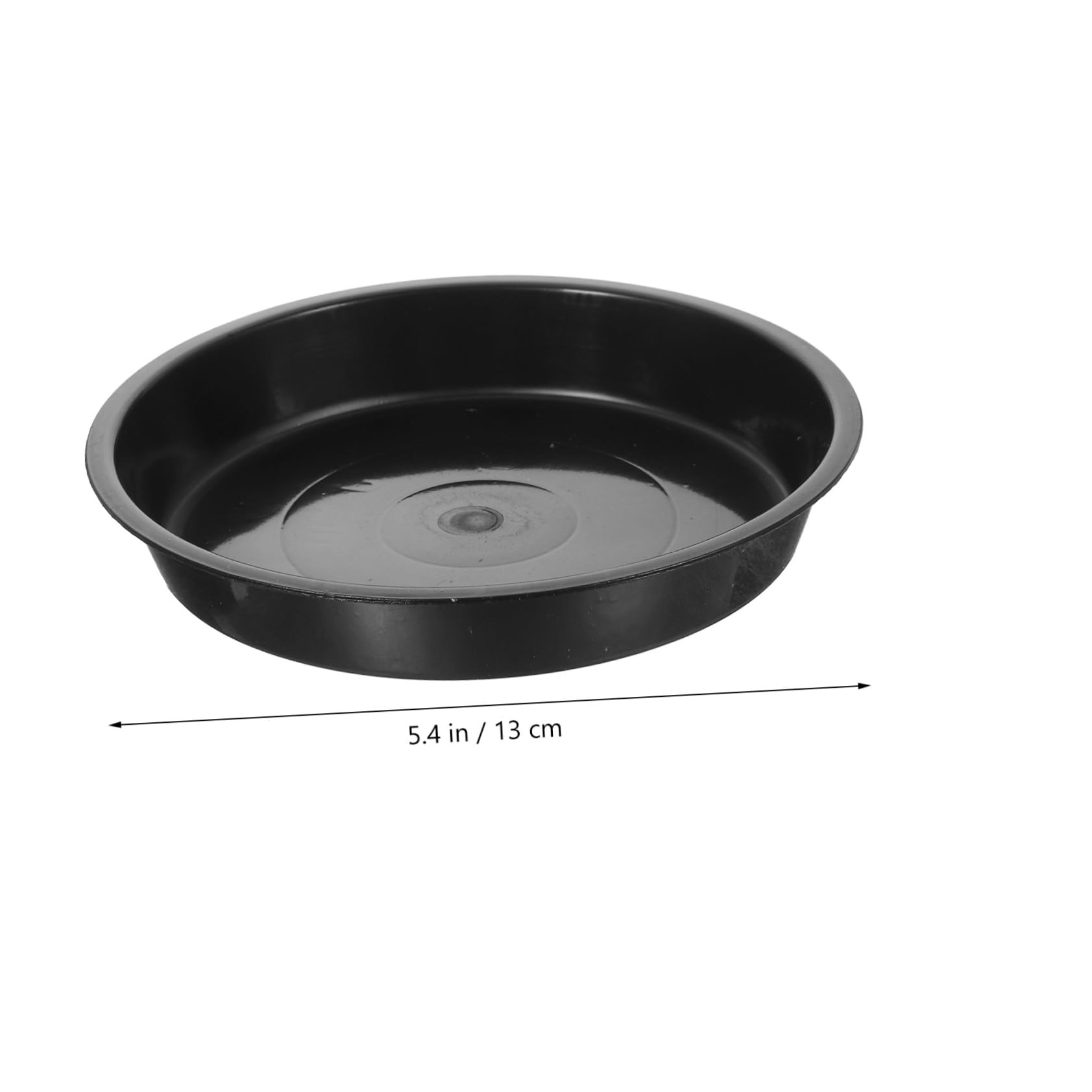 ORFOFE 3pezzi Piatto Raccogligocce per Piante Vassoio Rotondo per Vasi Sottovaso per Bonsai Contenitore per Vasi da Fiori in Plastica Antiusura Durevole per Interno Esterno