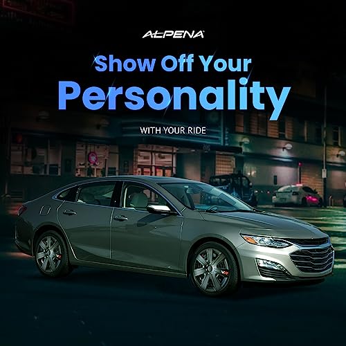 Alpena - VR Carbon Wheel Covers, Premium European-Made Rim Covers with 3-Step Retention System, Durable Hub Caps 16 Inch Set of 4, Fits Most Steel Wheels, Black - Image 4