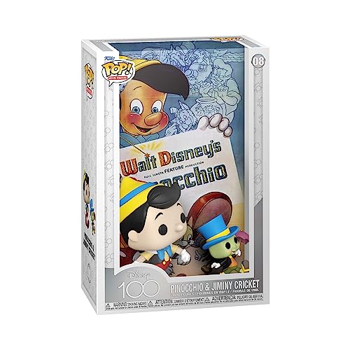 Funko Pop! Movie Poster: Disney 100 - Pinocchio, Pinocchio & Jiminy Cricket