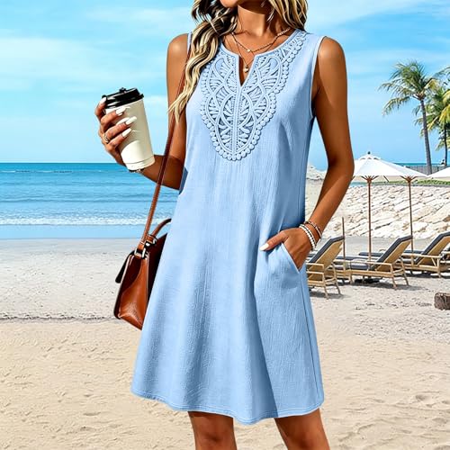 Robe coupe A-line mi-longue décontractée et évasée au style intemporel