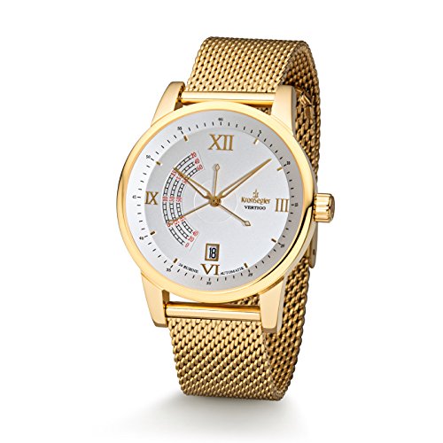 Montre Kronsegler Vertigo automatique vergoldet pour sublimer vos tenues de soirée