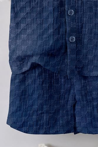 Image of Fashion Dream Boy's Cotton Blend Solid Clothing Set
