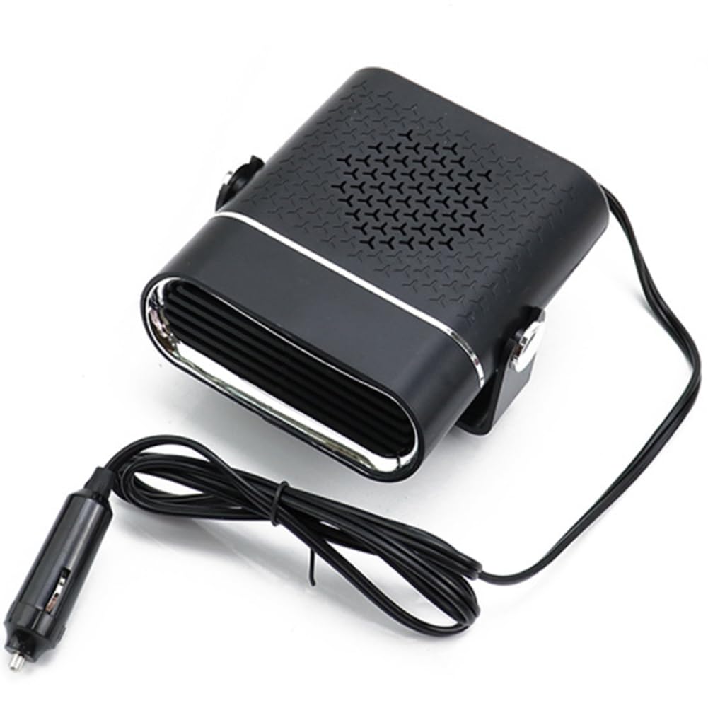 Car Heater That Plugs Into Cigarette Lighter, 12V 150W Windshield Defogger Defroster