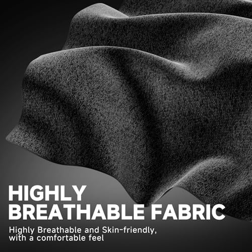 GTPLAYER Gaming Chair, Fabric Computer Office Chair with Pocket Spring Cushion, Ergonomic Office and Gaming, Video Gaming Chair with Linkage Armrests, High Back Desk Chair with Adjustable Recliner - Image 5