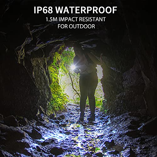 Wuben T2 Aa Flashlights 550 Lumens, Edc Flashlight, Dual Switch Pocket Flashlight, Tactical Flashlight 5 Modes, Ip68 Waterproof Flashlight For Outdoor Camping, Hiking, Survival Emergency Backup #TOP5