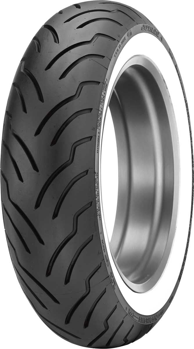 Dunlop Tires American Elite WWW Rear Tire - 180/65B-16/Wide Whitewall