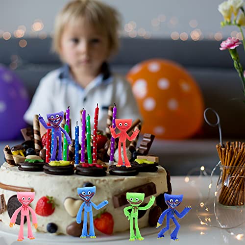 Cupcake toppers figuren Huggy Wuggy Poppy Playtime Cupcake toppers figuren Poppy Playtime verjaardag cake decoratie figuren videogame verjaardag cupcake toppers figuren spel cake decoratie - Image 5