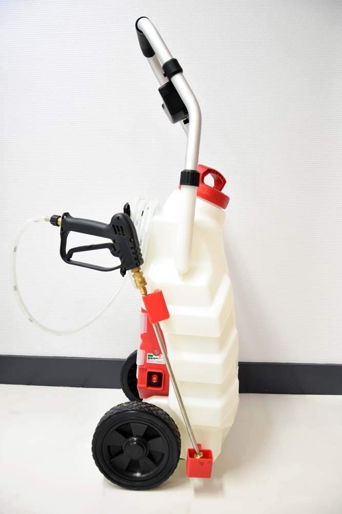 Distripro - Pulvérisateur électrique Pro Sprayer 3 pour toitures, façades - 1 Batterie 18V - réservoir 30L
