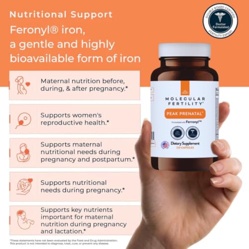 Molecular Fertility Peak Prenatal Vitamins