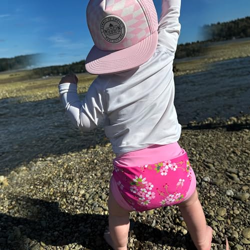BIG ELEPHANT Reusable Baby Swim Diapers 3pcs– Adjustable, Easy-Wash Swimming Diaper – Soft, Breathable, Waterproof Swim Wear for Boys, 5T