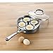 Simply Calphalon Nonstick 4-cup Egg Poacher with Cover