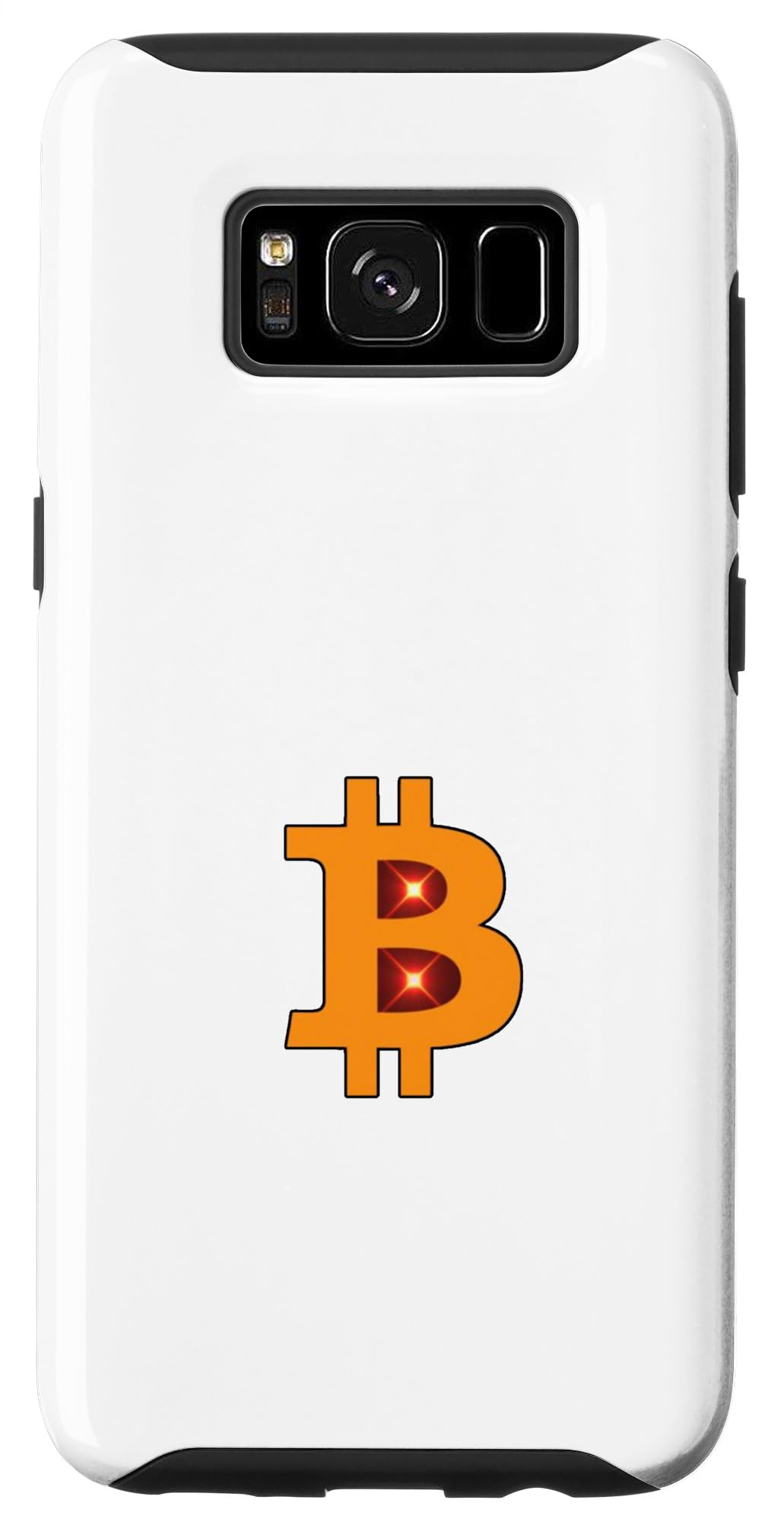 Amazon.com: Galaxy S8 Bitcoin Laser Eye Symbol Orange Giga Chad To The Moon  Los Case : טלפונים סלולריים ואביזרים