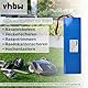 vhbw Akku kompatibel mit Husqvarna Automower 210AC, 210C, 220AC, 230ACX, 260ACX, G2 (2004-2006), SH, Solar Hybrid Mähroboter - (NiMH, 4500mAh, 18V)