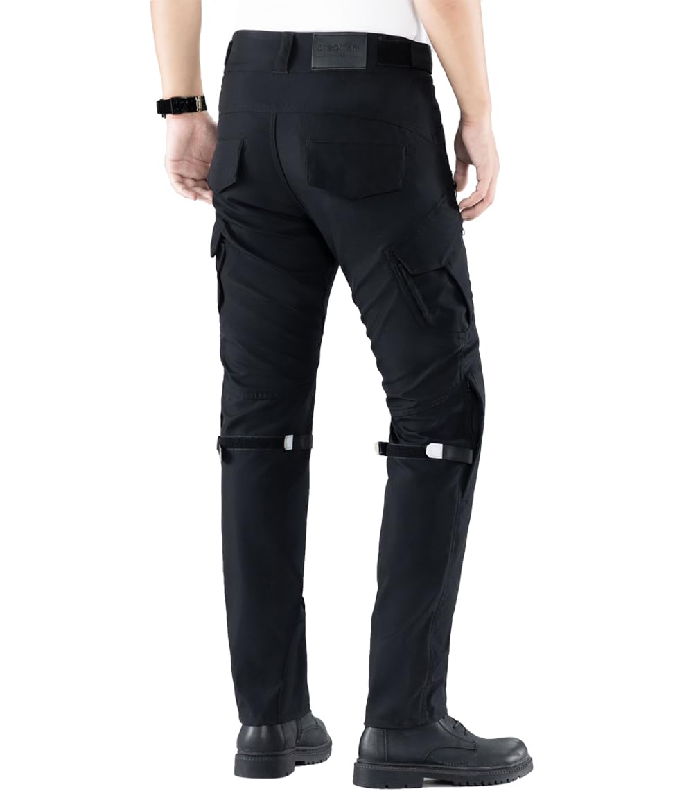 CTBQiTom Motorradhose Herren and Damen Mit Protektoren,Wasserdicht und Atmungsaktiv Motorrad Biker Hosen Mit CE abnehmbaren Schutz