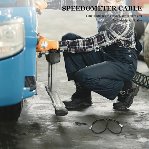 Cable de velocímetro para kart con núcleo de acero y cubierta de goma resistente 3