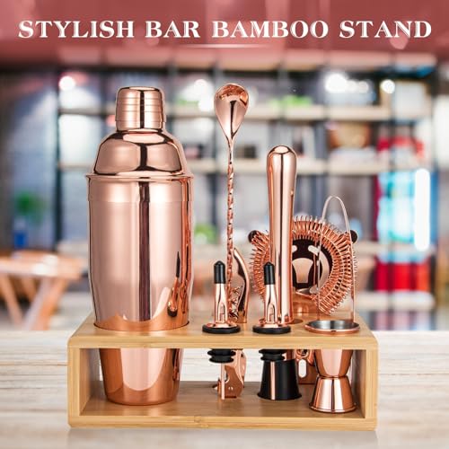 Semderm conjunto de coqueteleira, kit de bartender de mixologia Conjunto de ferramentas de bar de 10