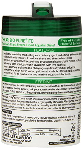 Hikari Bio-Pure Freeze Dried Daphnia for Pets, 0.42-Ounce - Image 3