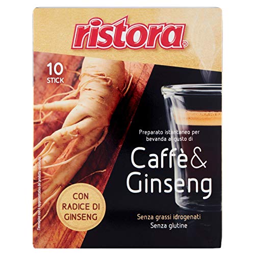 Ristora Estuche de café y ginseng stick 10 sobres, 100 g