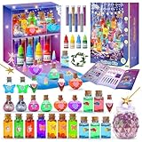 Skirfy Fairy Aqua Potion Kits for Girls with 23 Potion Bottles, Magic Kit Mix Potion DIY Decorations Garden Art Craft Birthday Gifts,Girl Toys for Ages 8-13