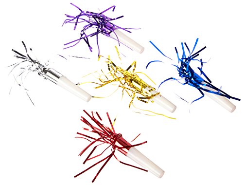 Metallic Fringed Noisemakers (12 dz)