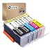 Sotek 250XL 251XL 250 251 XL Bakey Ink Cartridges 5 Color for Cake Printer,Cake Maker, Work with Pixma PIXMA MX922 MG5520 MX920 MG5420 (5Pack)