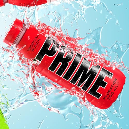 Image of Prime Hydration Tropical Punch Hydration Drink,16.9 Fl Oz 500 Ml